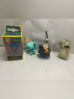 Nightmare before Christmas funko keychain figure lot